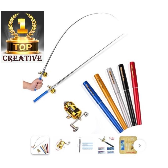 PEN PANCING Joran rod Penn Alat pancing mini pen fishing rod spinning