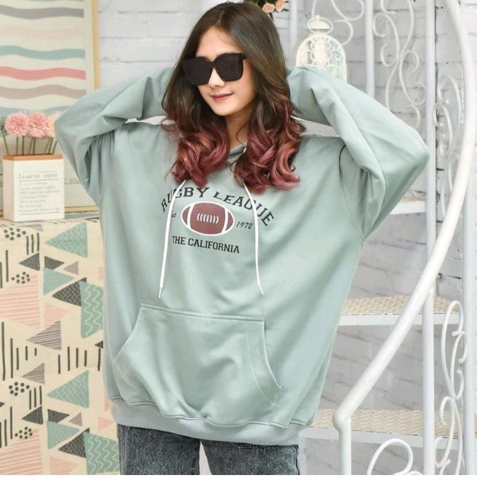RUGBYLEAGUE HOODIE SWEATER HOODIE WANITA [URY.14Jl22ι]
