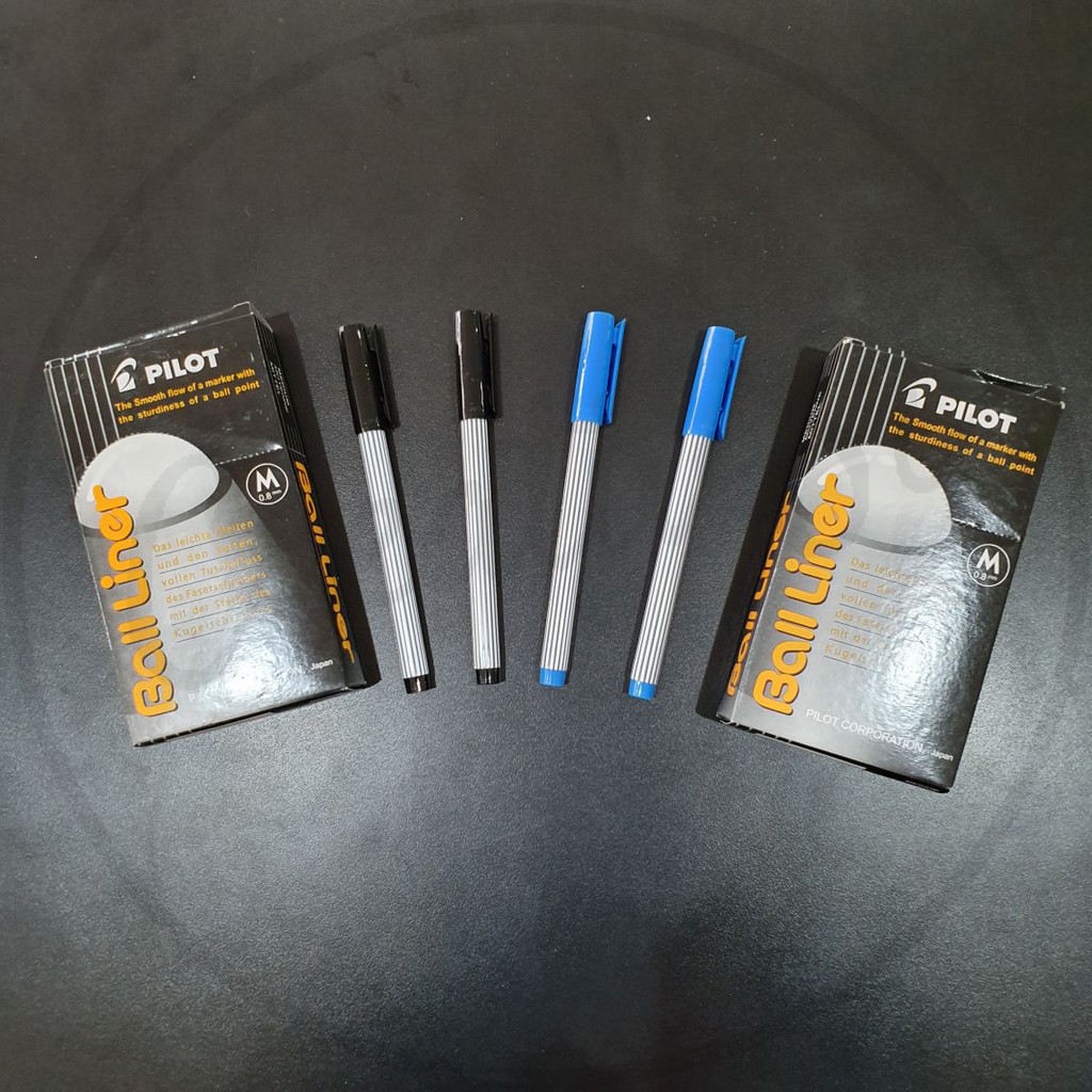 

Pilot Ball Liner Bl-5M Bolpen Pena Pulpen Tinta