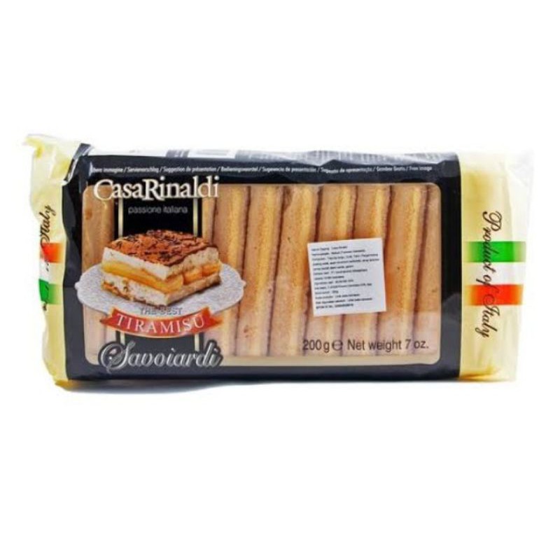 

CASA RINALDI TIRAMISU SAVOIARDI 7OZ(200gr)