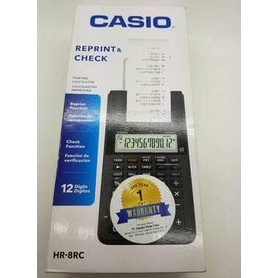 

PAKET CASIO HR-8TM + BATERAI KALKULATOR / CALCULATOR PRINTING