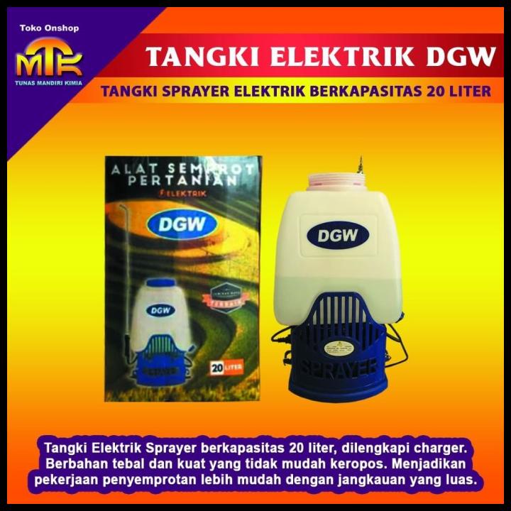 Tangki Sprayer Elektrik Dgw Kapasitas Besar 20 Liter