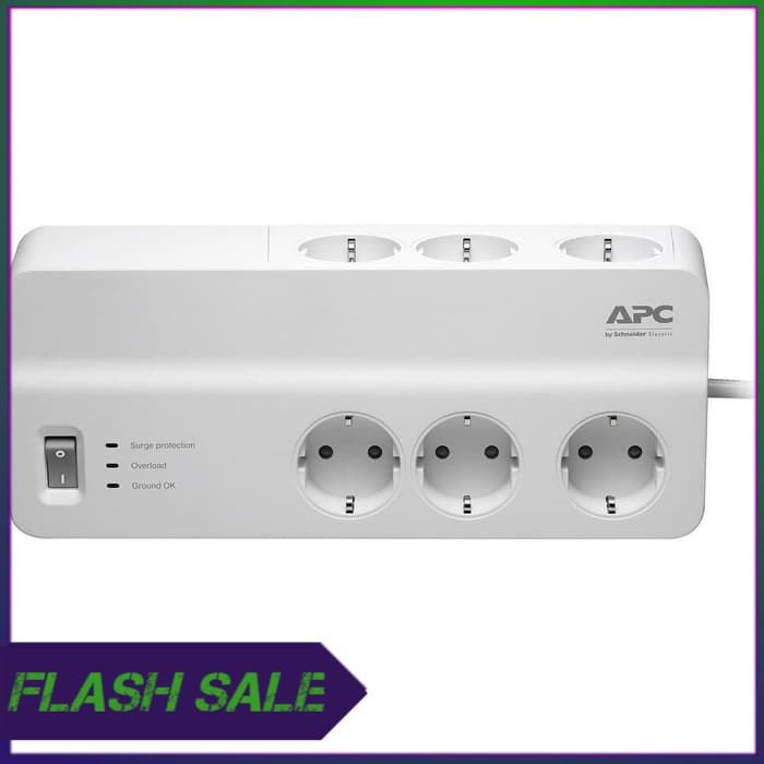 APC Surge Protector PM6GR   PM6 GR colokan anti petir