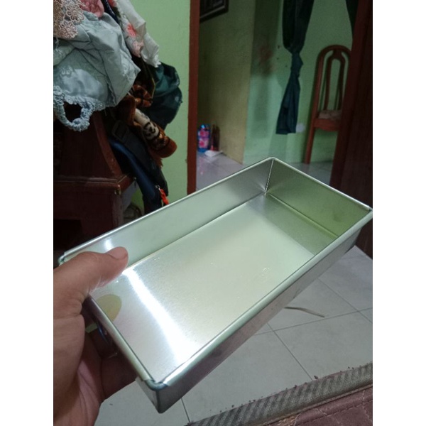 FREE BUBBLE LOYANG SEKAT BRONIS UK 10X10X4 20X10X4 22X10X4 24X10X4 30X10X4 Murah terjangkau aluminium asli bronis skat anti lengket