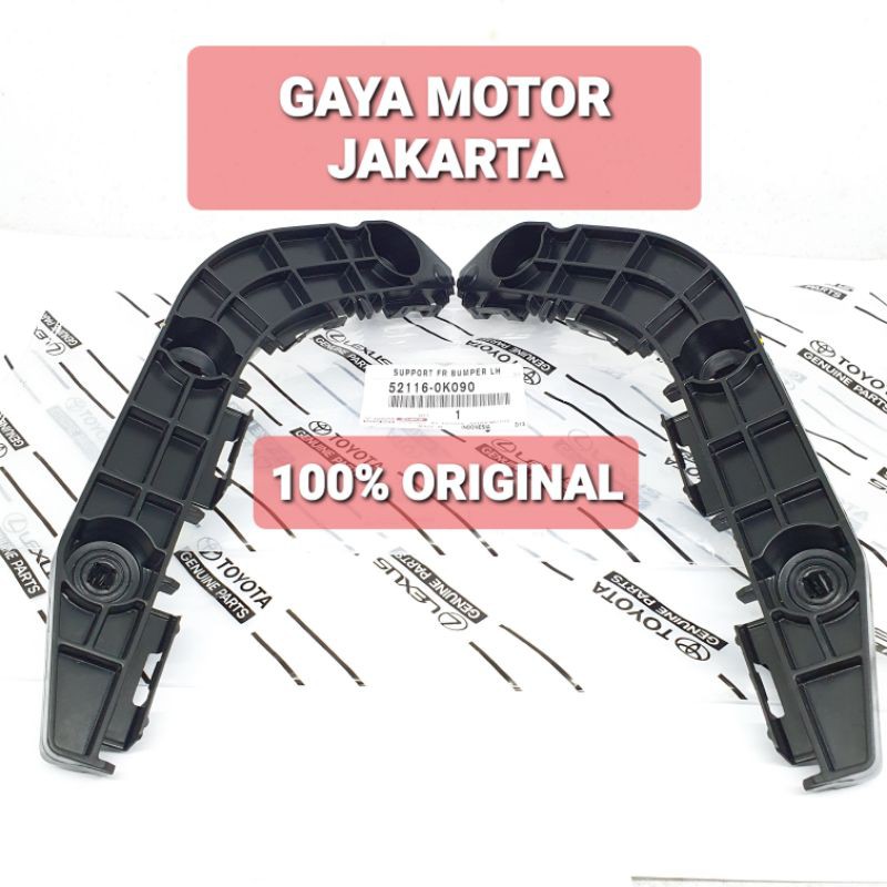 Support Bracket Bumper Depan Kiri-Kanan Innova 52115/52116-0K090