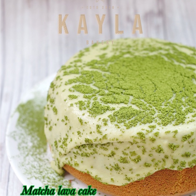 

[KAYLA BAKERY] Chiffon Matcha Lava Cake