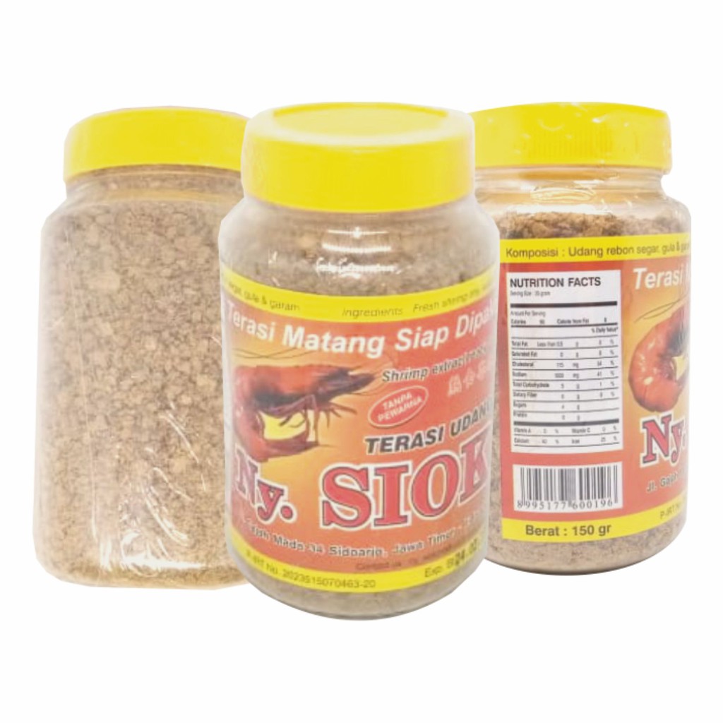 Terasi / Belacan Udang Matang Ny. Siok 150gr