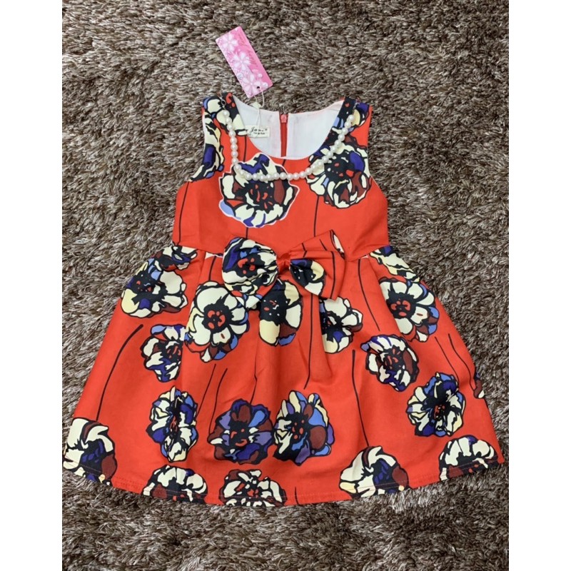 dress silk girl last size.100 / 2-3y