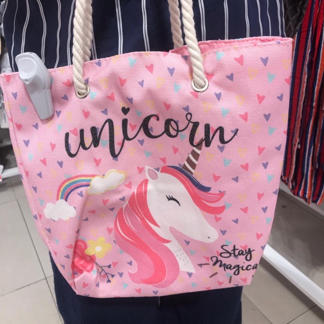 LC Waikiki unicorn tote bag