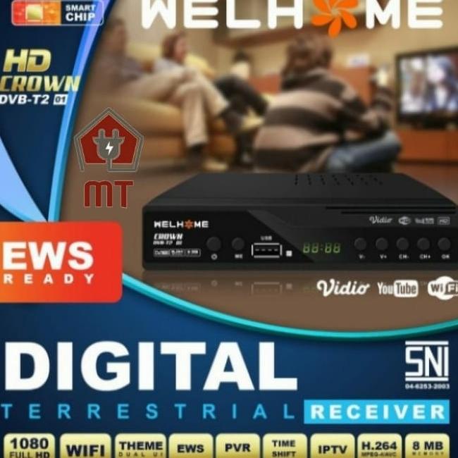 JUAL Set Top Box // DVB-T2 WELHOME