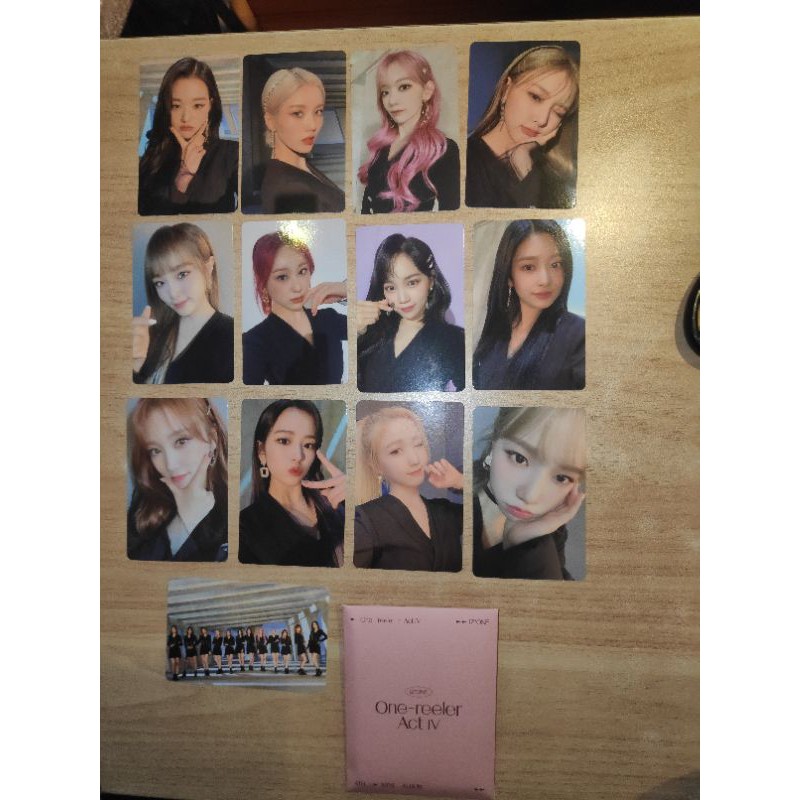 Fullset special photocard izone iz*one one reeler act iv panorama