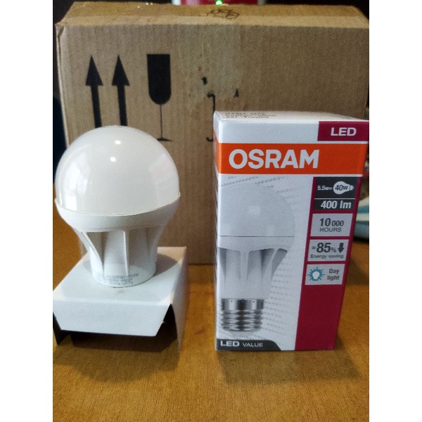 OSRAM LED BULB 5,5W WHITE 6500K