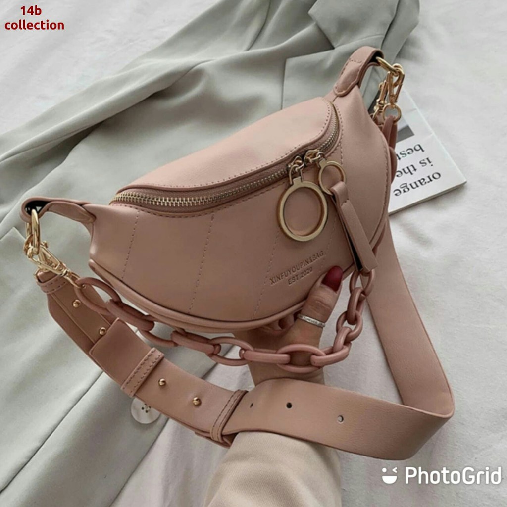 tas selempang tas semi kulit wanita model 2022 terbaru andini