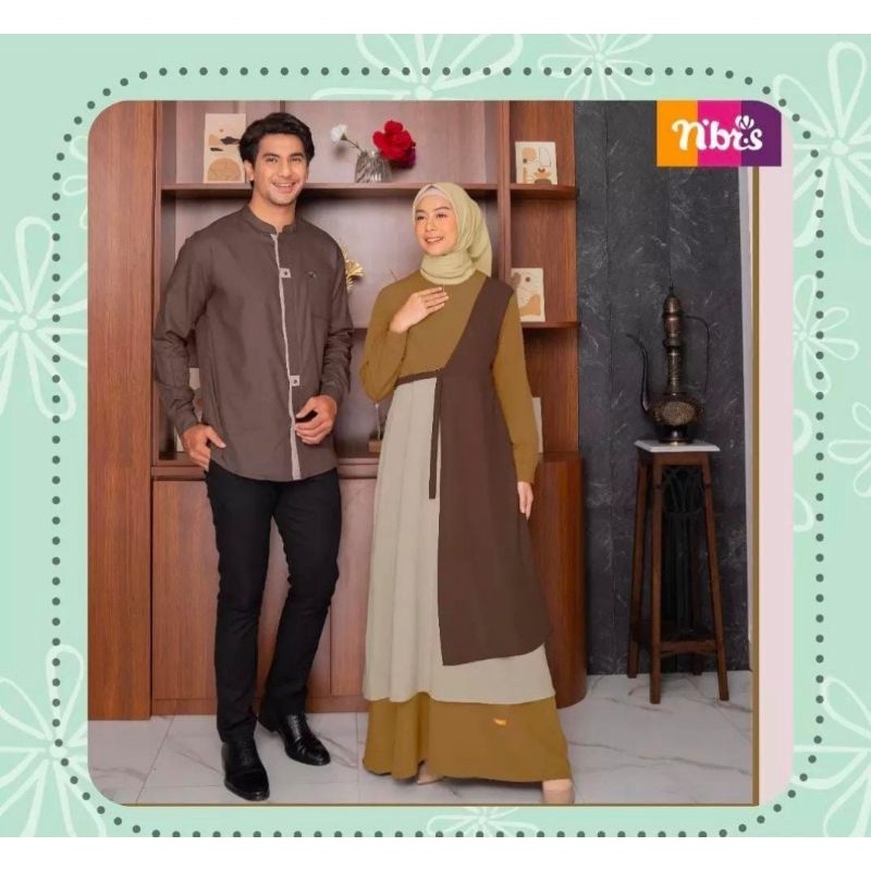 Baju muslim/ Nibras / Baju Gamis