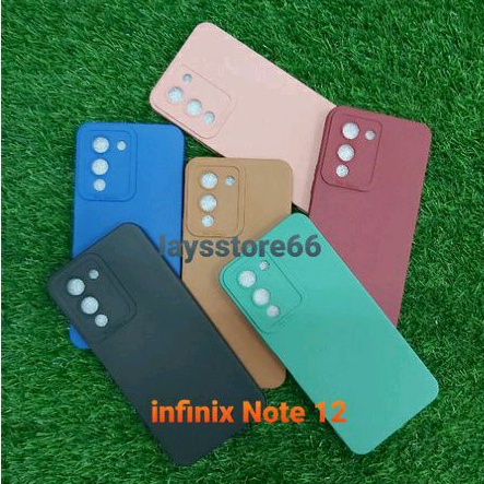 Case ProCamera For Infinix Note 12 G96 Soft Matte Camera Protector 9D