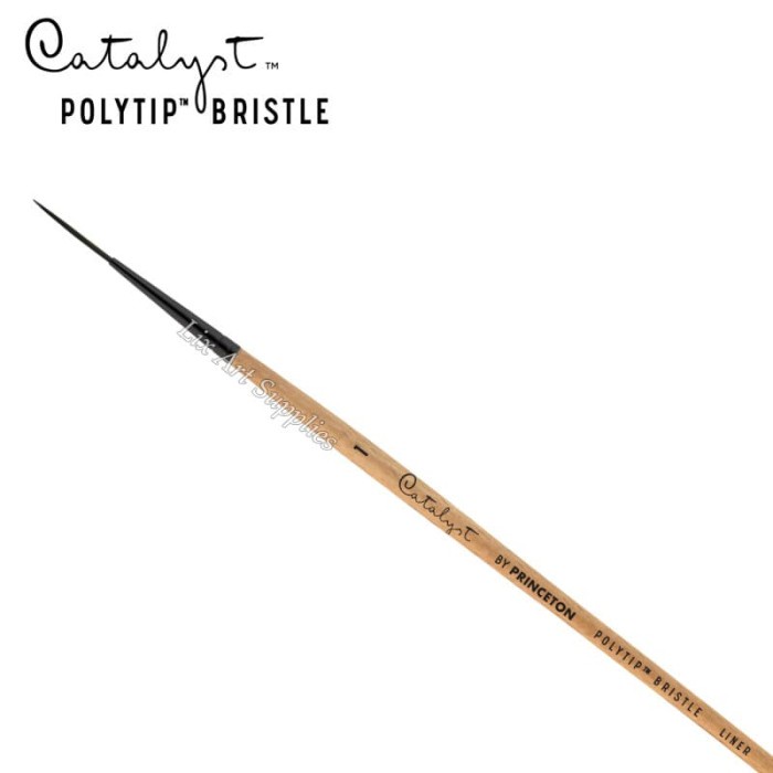 

Kuas Princeton Catalyst Polytip Bristle - Rigger / Liner Brush No. 1