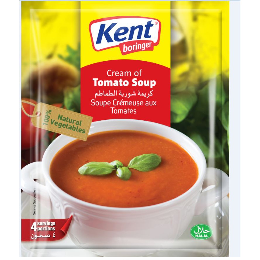 Sup Krim Tomat Kent Boringer Tomato Soup 68g Shopee Indonesia