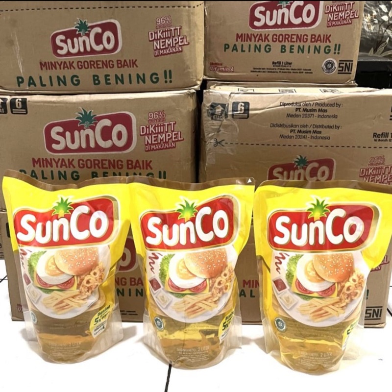 

Minyak goreng Sunco 2 liter