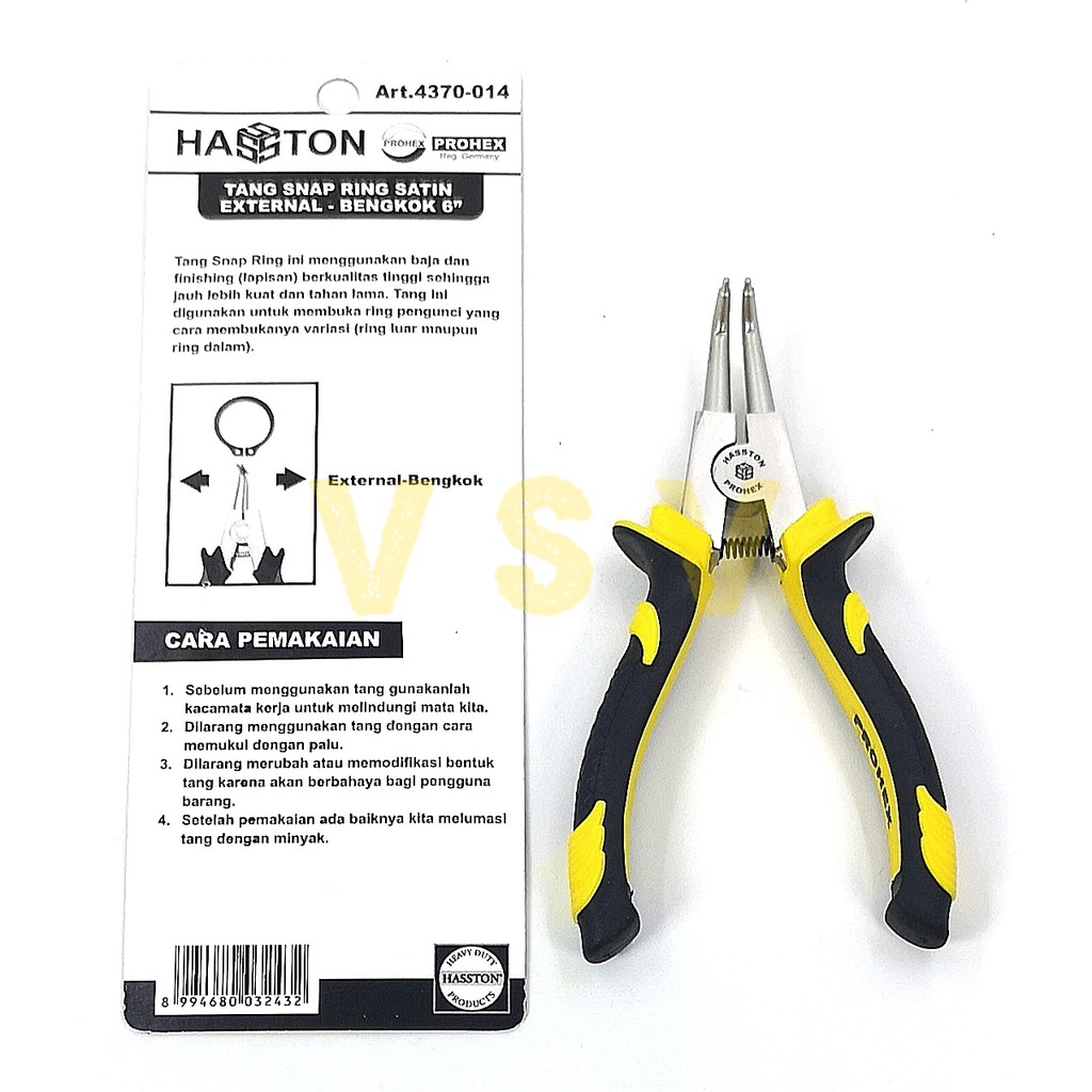 Hasston tang snap ring 6&quot; EB 4370-014 / tang snapring / tang sepi