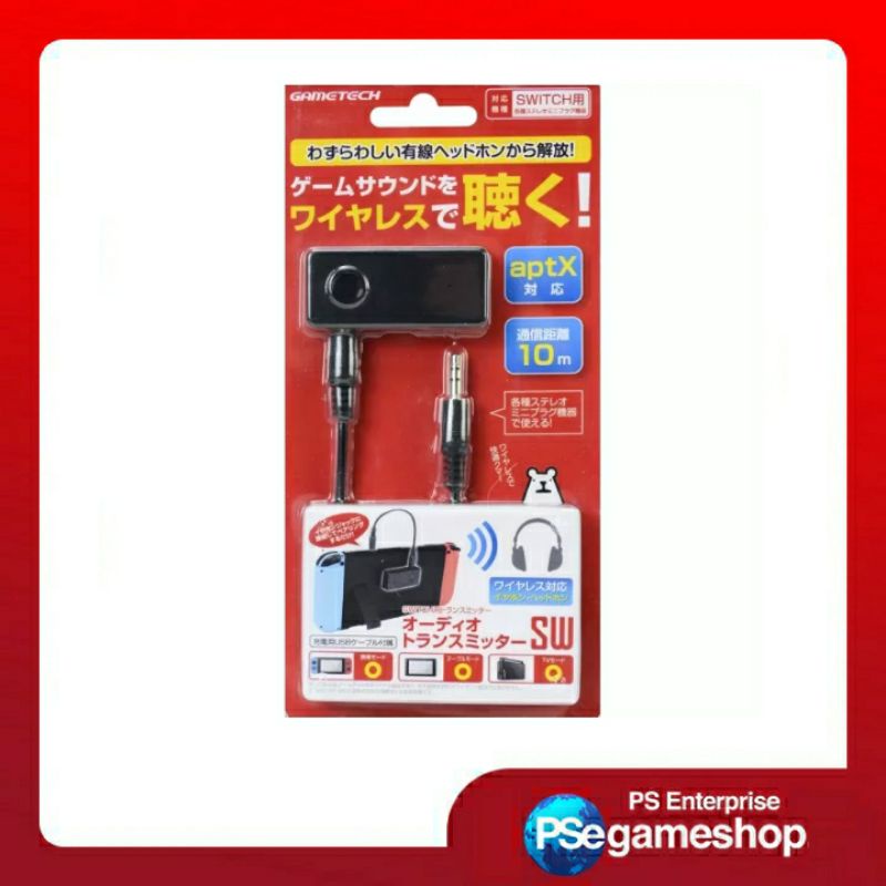 Audio Transmitter untuk Nintendo Switch