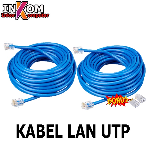 Kabel LAN Cat5e NYK Per Meter RJ45 Biasa