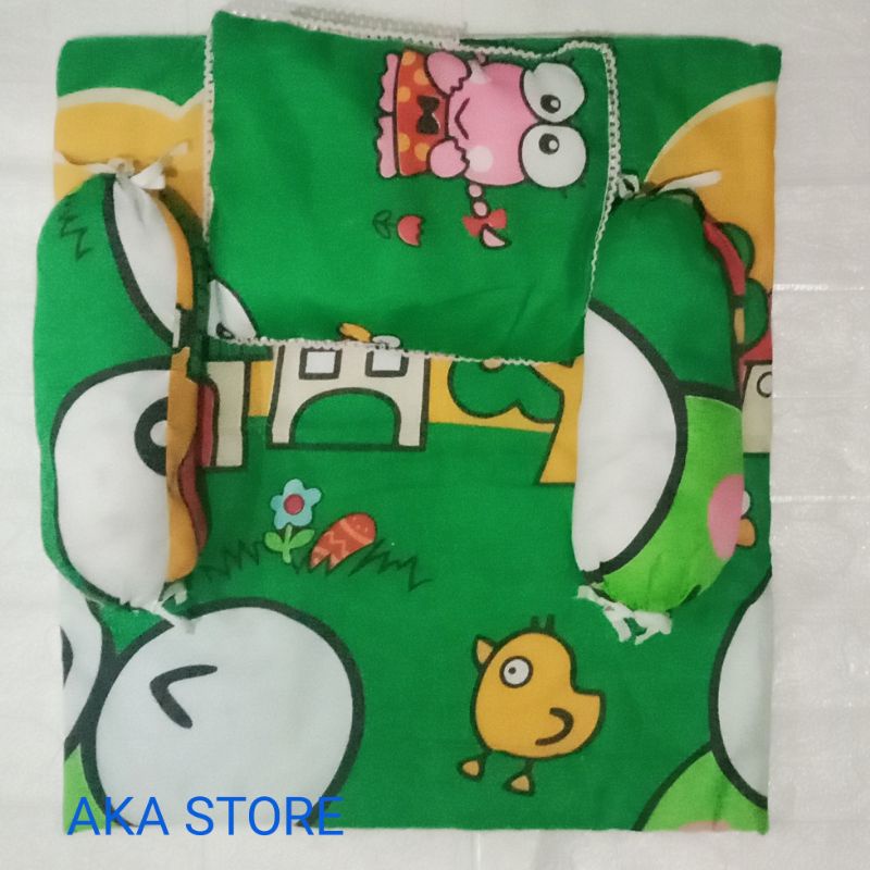 Kasur Bayi Mini Set bantal+guling murah