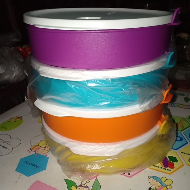 Rantang Susun Rainbow,Original Tupperware