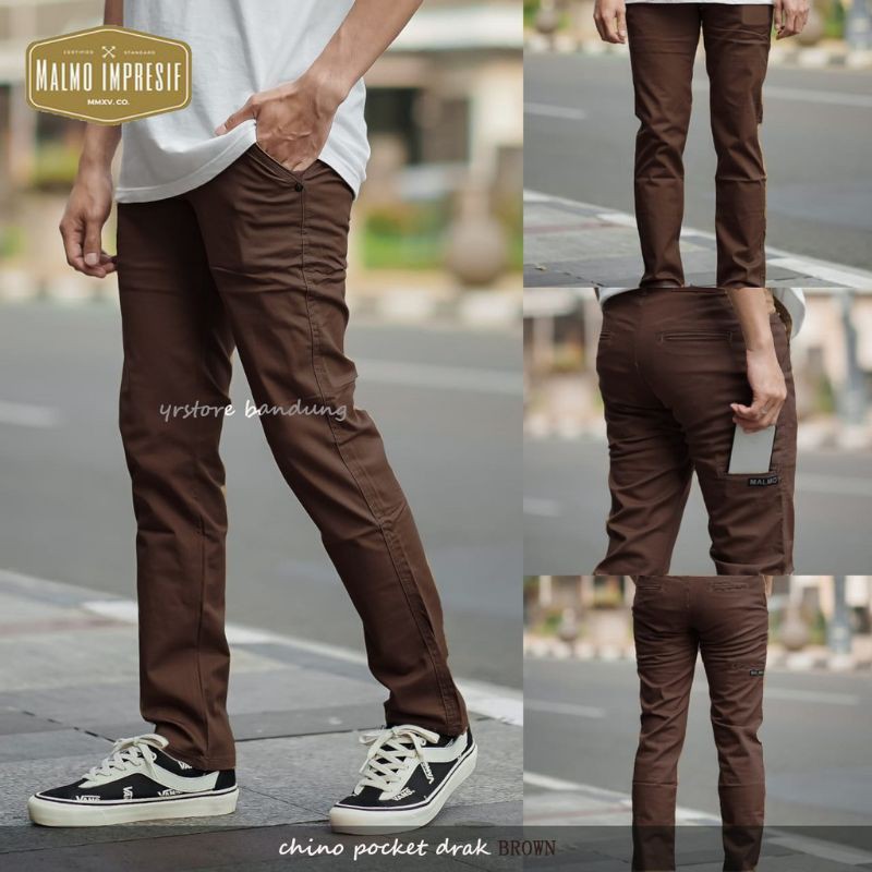 Celana Chino pocket original premium