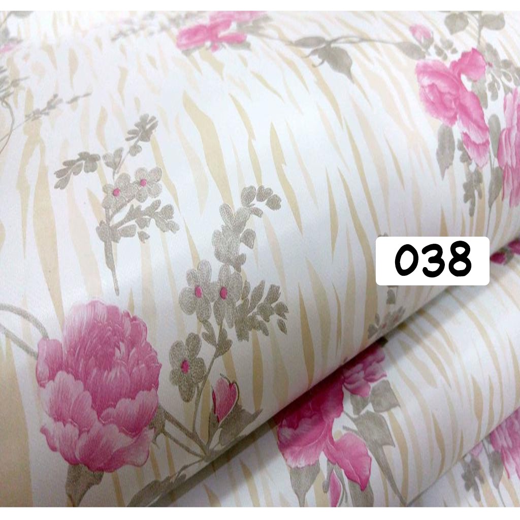 Wallpaper 3d Wallpaper Dinding Wallpaper Ruang Tamu Kamar Tidur Aesthetic Wallpaper Stiker 3d All Motif 45Cm X 10M Mtw-GH038