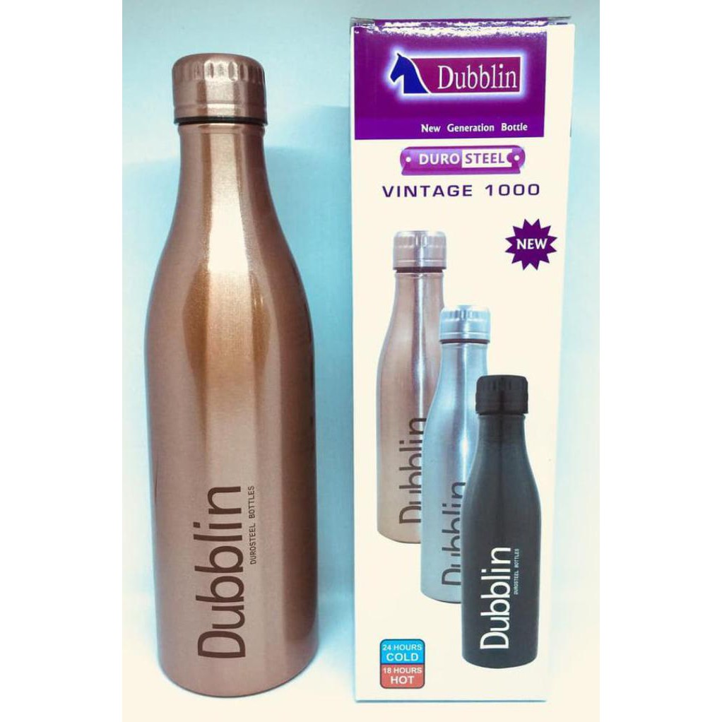 Termos Dubblin Vintage 1000 Ml Termos Air Minum Vaccum Panas Dingin