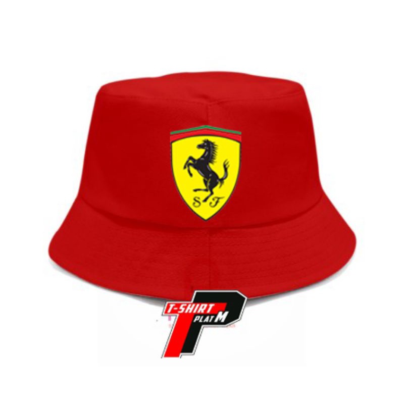 Topi Bucket Ferrari