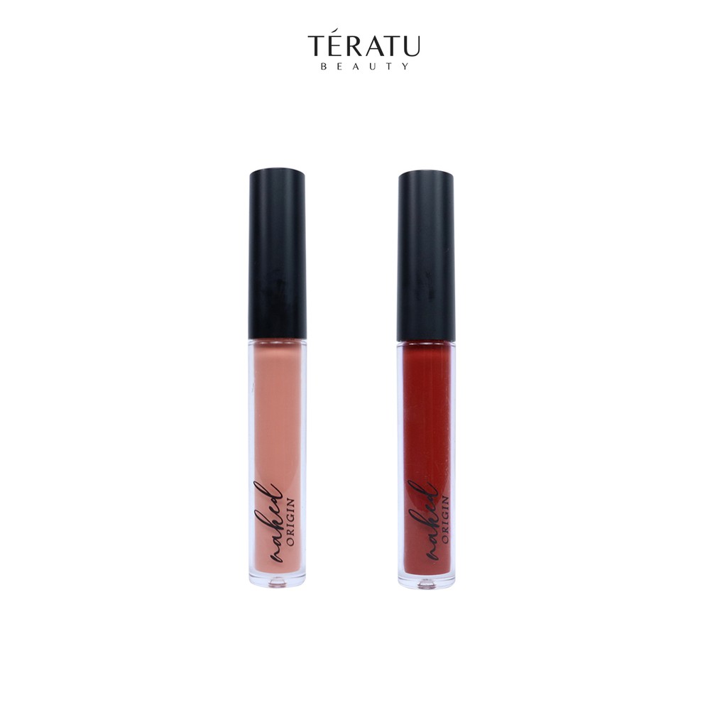 

Teratu Beauty Ombre Lip Matte (01 Nude Peach & 04 Red Wine)