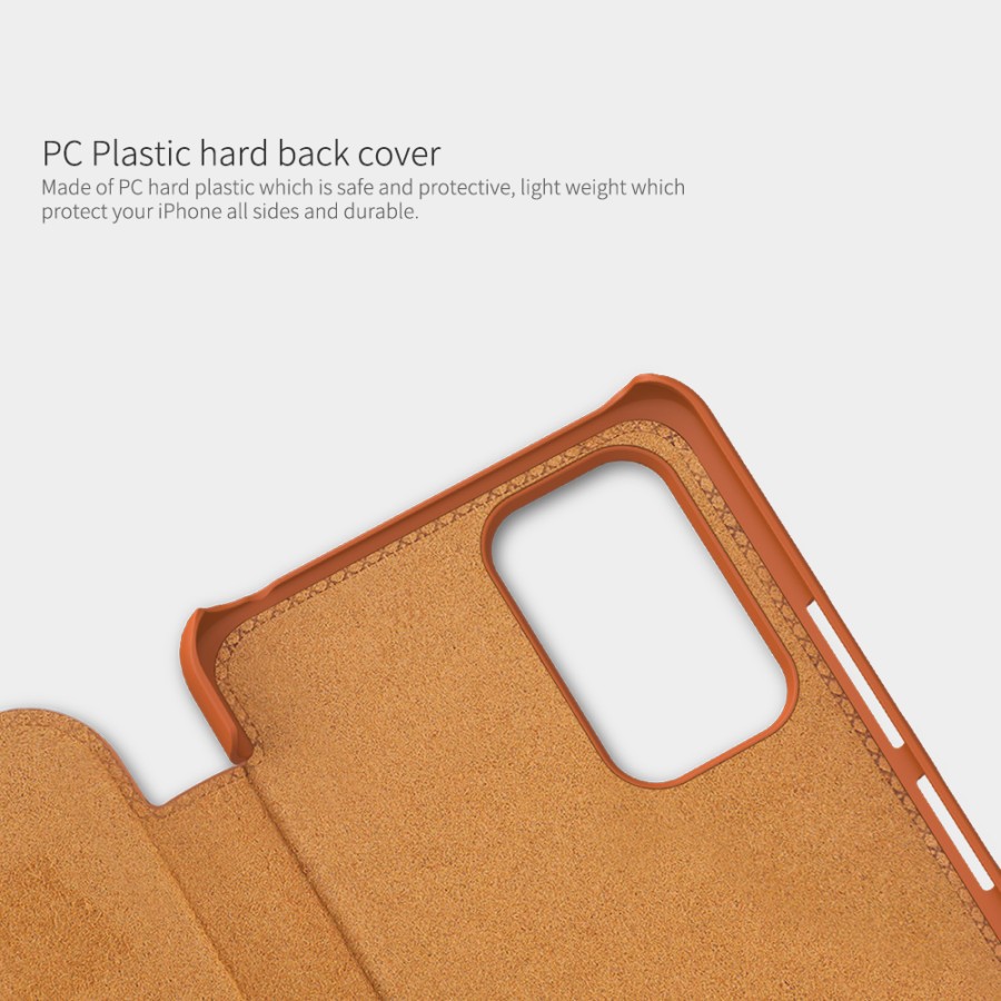 Flip Cover XIAOMI Redmi Note 10 Pro Max Nillkin Qin Leather Hard Case