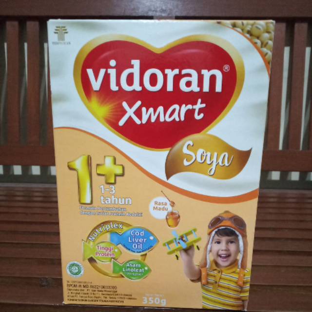 Susu Vidoran Xmart Soya 1+