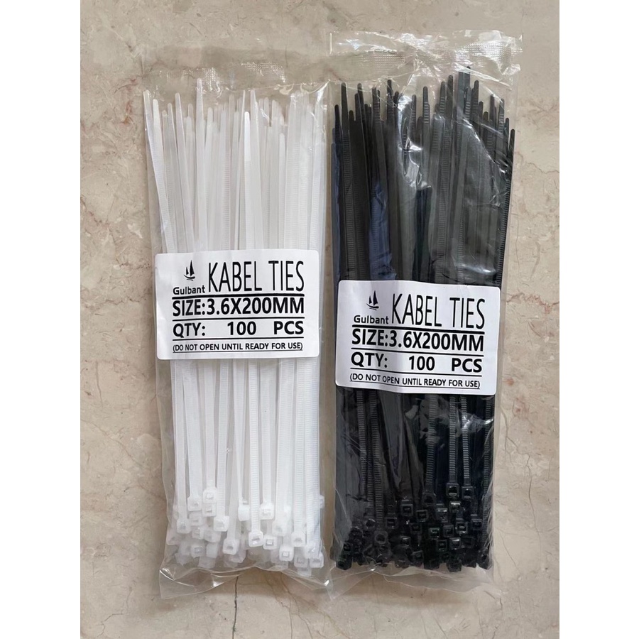 Kabel Ties Cable Tie 3.6 x 200mm (20cm) CV 200