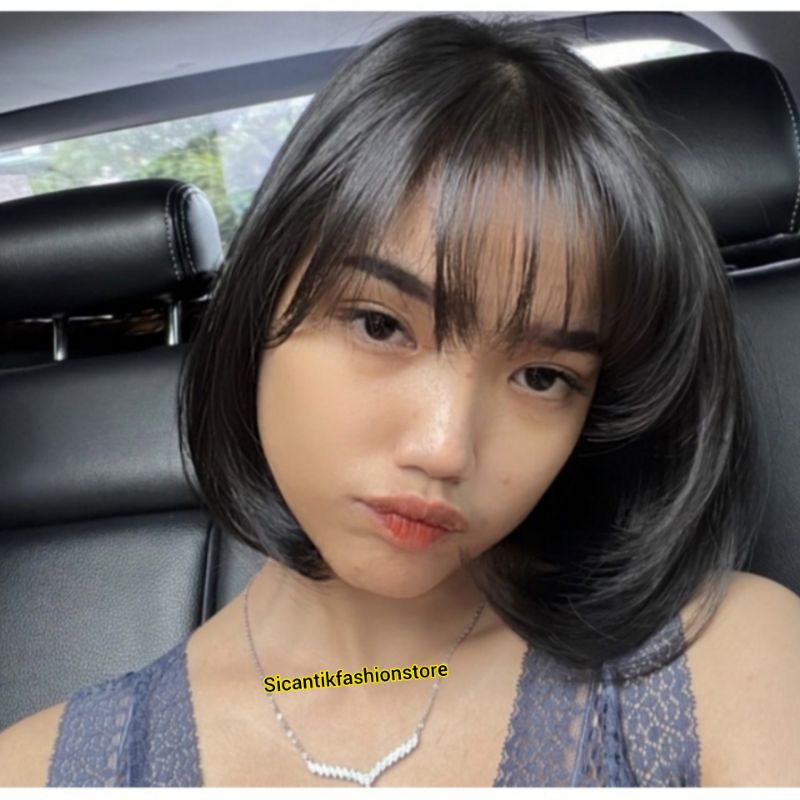 Kalung Fuji Kalung Titanium Viral Terbaru Terlaris Anti Karat selamanya warna Gold rose Gold Silver Fashion Wanita Kalung fuji kesenian