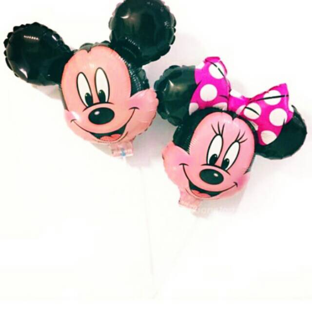 Balon Stick Karakter / Balon Mickey Mini