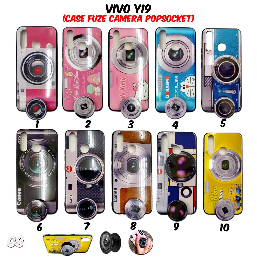 Casing Camera FREE Popsocket VIVO Y19