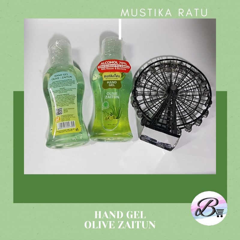 Handsanitizer / hand gel MUSTIKA RATU - Olive zaitun