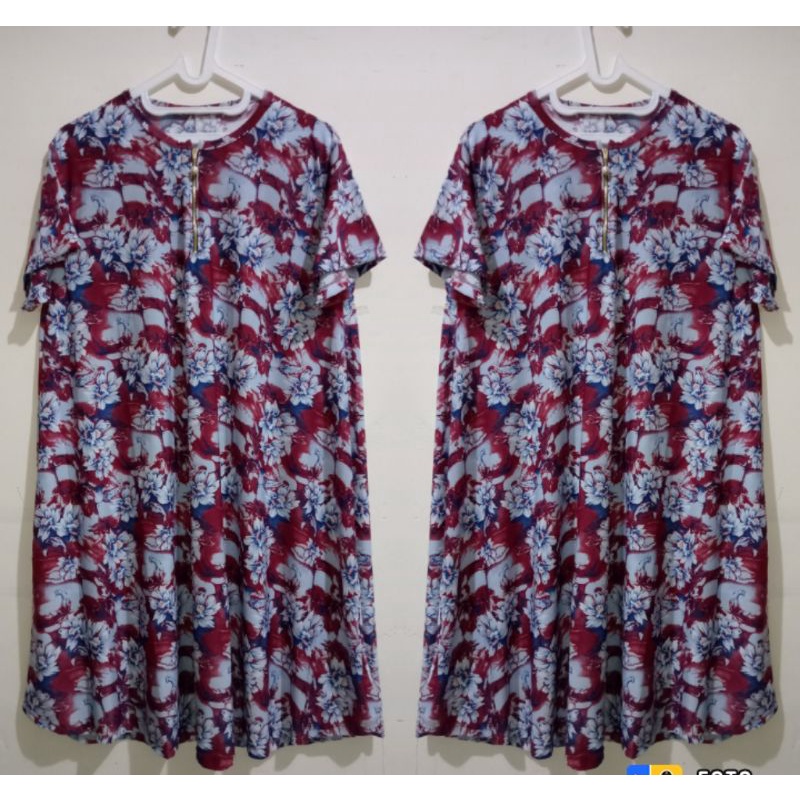 Daster Tiara super jumbo Jersey korea relsleting busui murah
