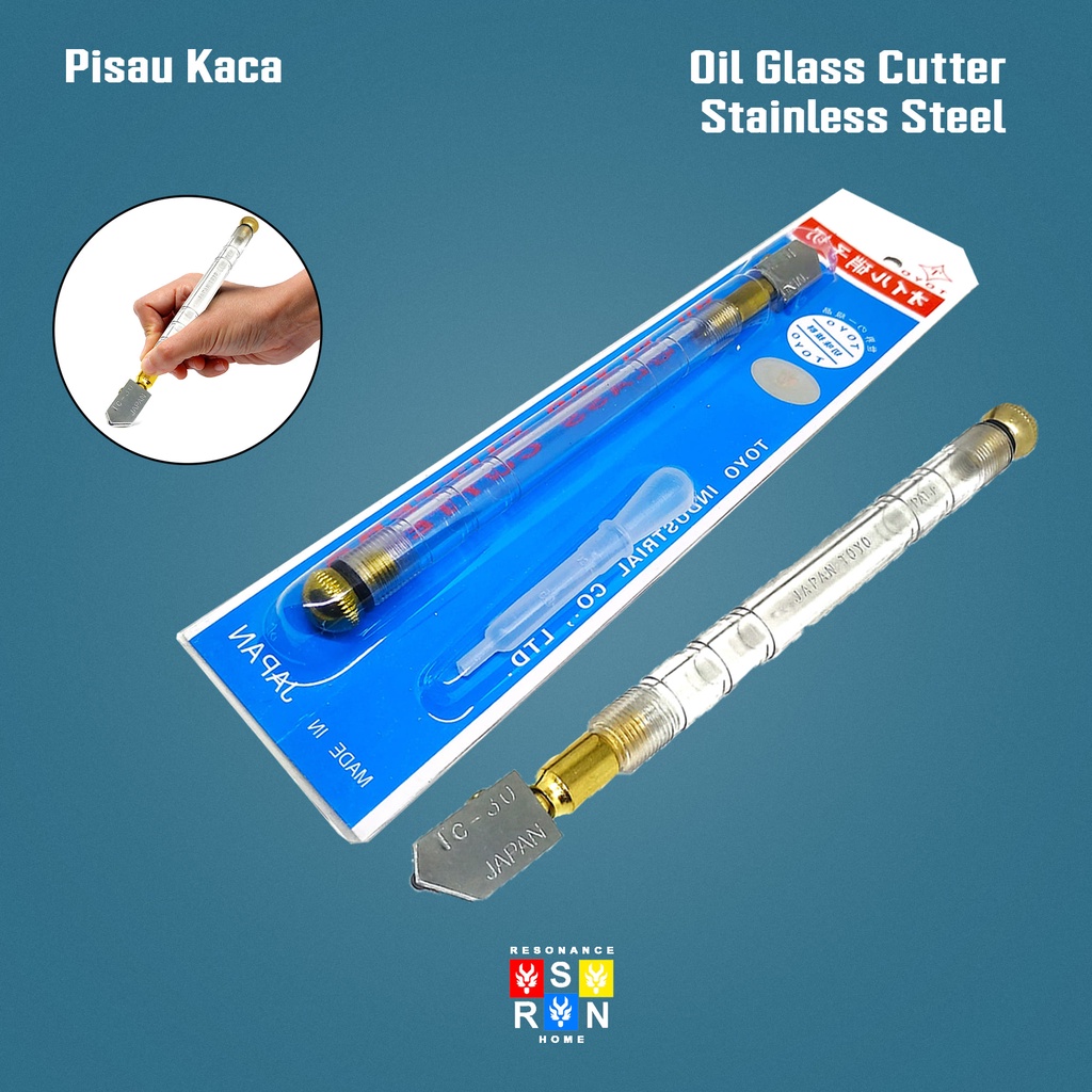 Pisau Potong Kaca l Pemotong Kaca l Oil Cutter Resonance Home