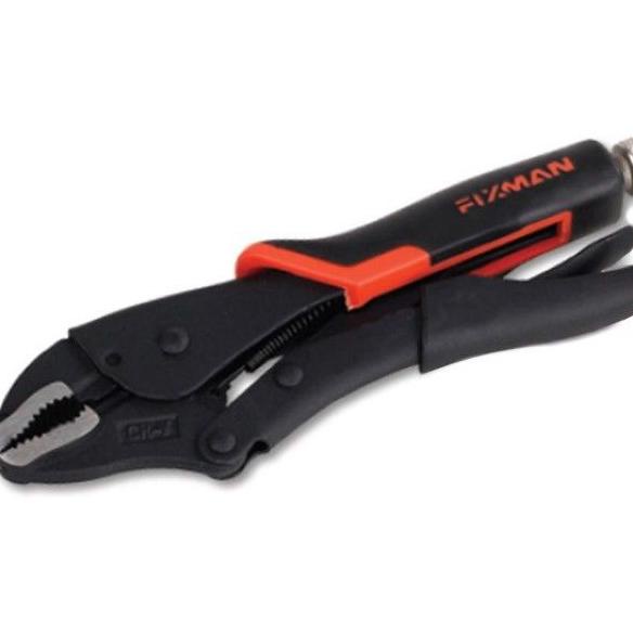 FIXMAN OMC-A1403 CURVED JAW LOCK GRIP PLIERS 7 INCH - TANG BUAYA