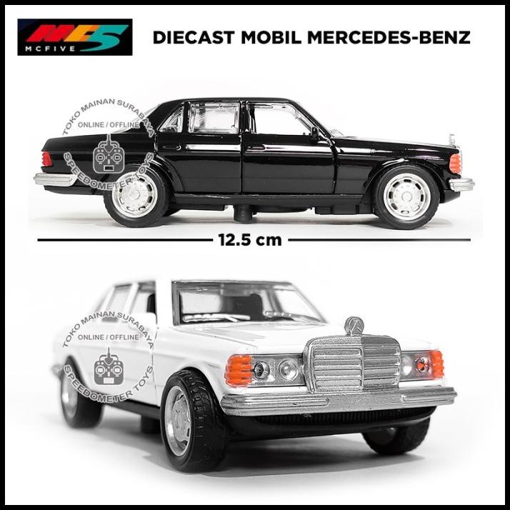 Diecast Mobil Mercedes Benz Klasik Jadul Mainan Anak Pajangan Miniatur