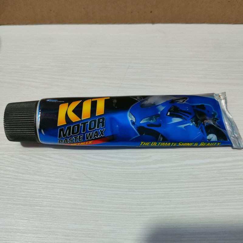 Kit Motor Paste Wax Metallic 60 gr Pengkilap body Bodi Motor / Mobil