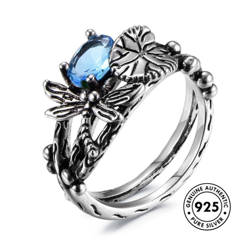 Cincin Bahan S925 Silver Untuk Wanita