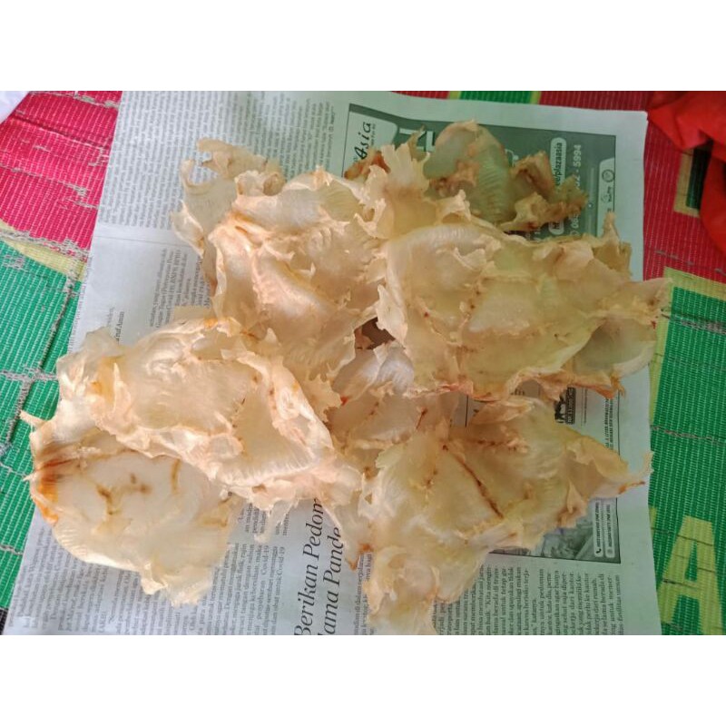 

kerupuk gelembungan ikan jambal