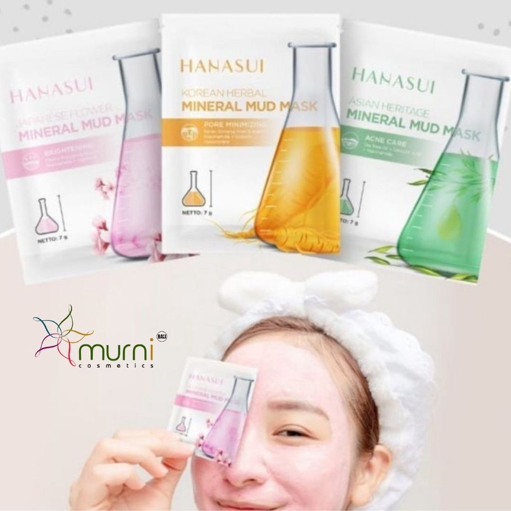 HANASUI MINERAL MUD MASK 7GR