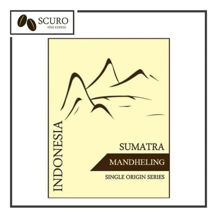 

Scuro Single Origin Sumatra Mandheling 1 Kg - 01