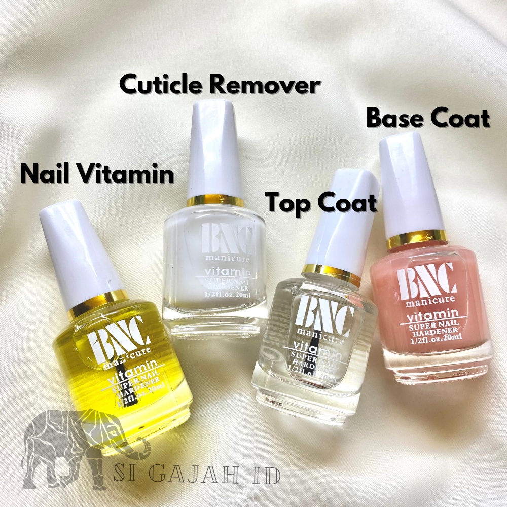 BNC VITAMIN KUKU / VITAMIN KUTIKULA / BASE COAT / CUTICLE REMOVER / MINYAK KUTIKULA