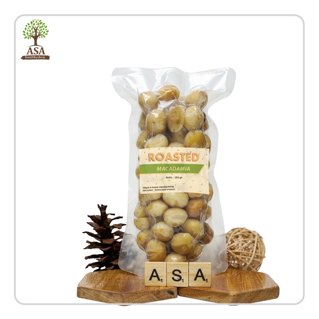 Roasted Macadamia/Macadamia Panggang 250 gram